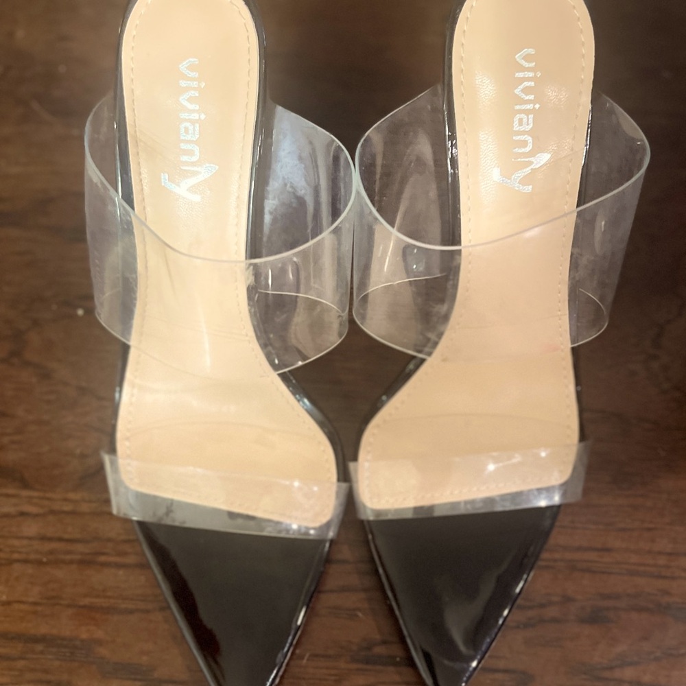 Vivianly Open Toed High Heels/ Shoes Size 7.0